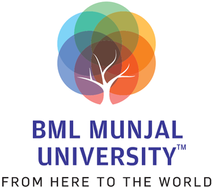 BML Munjal University logo