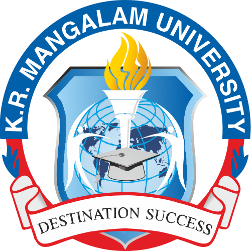 K.R. Mangalam University logo